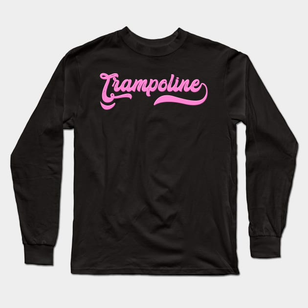 Trampoline Long Sleeve T-Shirt by Imutobi